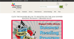 Desktop Screenshot of kingsportlibrary.org